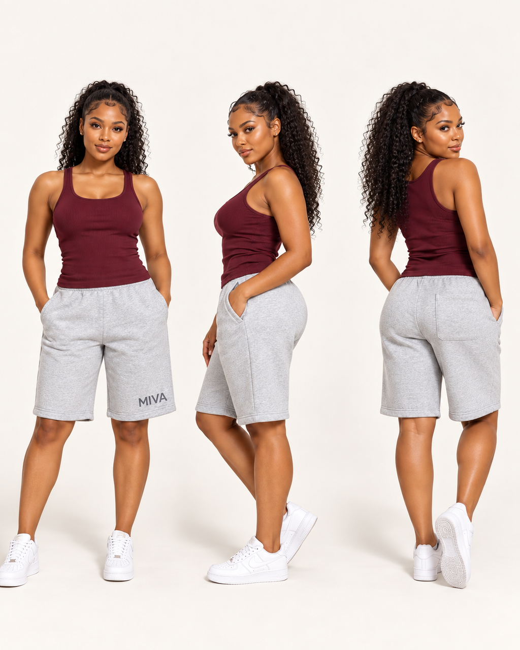 MIVA Fleece short