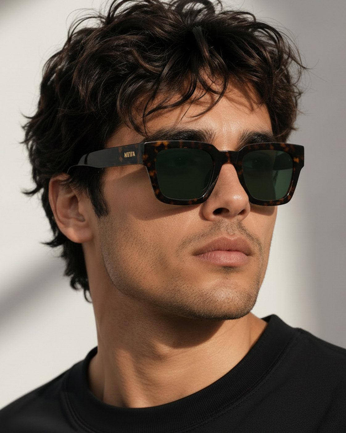 MIVA Sunglasses in Tortoise Olive, mens